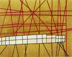 Thomas Nozkowski, Untitled (8-64), 2005, oil on linen on panel