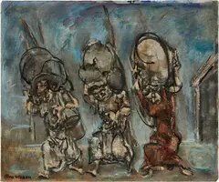 Max Weber, The Refugees, 1939, oil on canvas