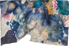 Untitled by Sam Gilliam, 1970, ink and watercolor on Japanese paper, sold May 2023