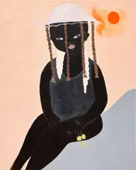 Holiday by Asuka Anastacia Ogawa, 2018, acrylic on canvas, sold May 2023