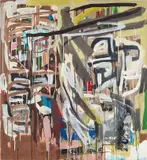 Denyse Thomasos, Inside Wyoming, 2001, acrylic on canvas