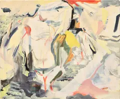 Long Hot Summer by Cecily Brown, 2017–2018, oil on linen, sold May 2023