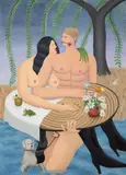 Gahee Park, Swamp Love, 2019–2020, oil on canvas
