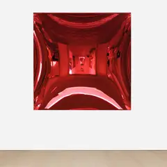 Anish Kapoor, Untitled, 2006, mirrored Plexiglas and wood