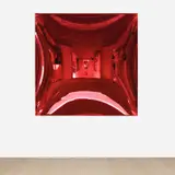 Untitled by Anish Kapoor, 2006, mirrored Plexiglas and wood, sold May 2023