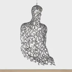 Jaume Plensa, Tel Aviv Man XVI, 2007, iron