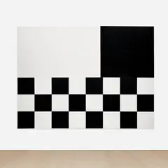SS Blackheart by Joe Bradley, 2014, acrylic on canvas, in 3 parts, offered May 2023