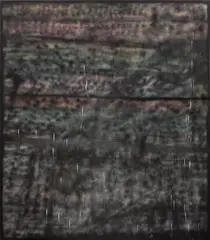 Sterling Ruby, SP122, 2010, spray paint on canvas