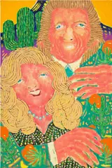 Koichi Sato, For The Heart, 2021, acrylic and oil on canvas