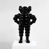 Kaws, Chum (Black), 2008, painted bronze
