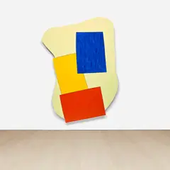 Imi Knoebel, ma donna I, 2016, acrylic on aluminum