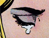 Anne Collier, Woman Crying (Comic) #4, 2018, chromogenic print
