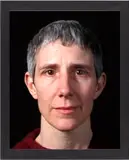 Bill Viola, Dialogues, 2002, color video on LCD screen mounted vertically on wall