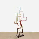 Evan Holloway, Another Discourse, 2012, bronze and enamel paint