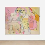 France-Lise McGurn, Agalmatophilia, 2022, oil on canvas