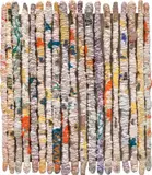 Sheila Hicks, Untitled, 2017, linen, cotton and silk on wood panel