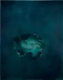 Blue Cloud by Norman Lewis, 1964, oil on paper, offered Sep 2023