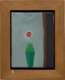 George Condo, Untitled, 1984, oil on canvas, in artist's frame