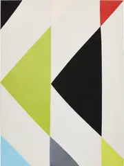 Flying Painting #2 by Sarah Crowner, 2013, acrylic and gouache on sewn canvas, offered Sep 2023