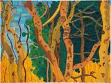 Lynne Mapp Drexler, Sunned Forest, 1988, oil on canvas