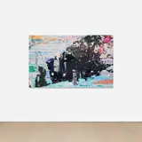 Corinne Wasmuht, Alnilam, 2015, oil on aluminum