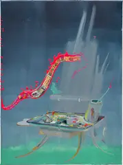 Su Su, Please Sing a Song for Johnny, 2021, oil and acrylic on canvas