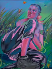 Haley Josephs, Nothing is Lost, Everything is Transformed, 2018, oil on canvas