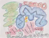 Elizabeth Murray, Study for "Bop"