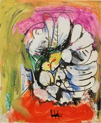 Hans Hofmann, Arrangement, 1946, gouache on paper