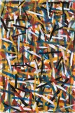 Sol LeWitt, Brushstrokes in All Directions, 1994, gouache on paper