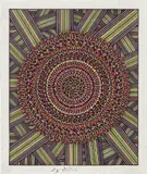 Eugene Andolsek, Untitled, 1970–1980, ink on graph paper