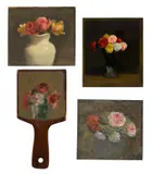 Robert Kulicke, Four works: (i, iv) Untitled ; (ii) Dum-Dum Roses #3 ; (iii) After Fantin