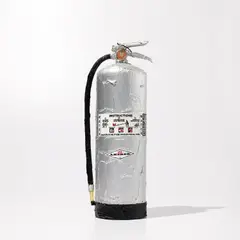 Bertrand Lavier, Amerex, 1991, acrylic on fire extinguisher