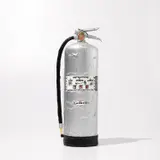 Bertrand Lavier, Amerex, 1991, acrylic on fire extinguisher