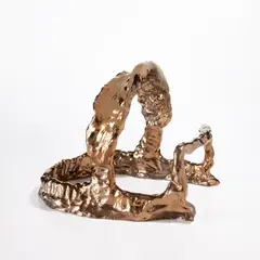 Sterling Ruby, Ceramic (Brass Consumer), 2006, glazed ceramic