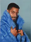 Monica Ikegwu, The F is for Fantastic, 2020, oil on canvas