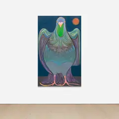 Antone Könst, Peace Pigeon, 2019, oil on canvas