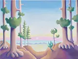 Daisy Dodd-Noble, Beech Forest, 2020, oil on canvas