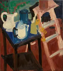 Felix Pasilis, Untitled, 1954, oil on canvas