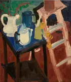 Felix Pasilis, Untitled, 1954, oil on canvas