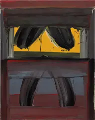 Ernest Briggs, Yellowlight, 1977, oil on canvas