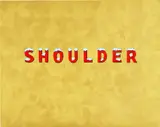 Jason Mason, Gold Cold Shoulder, 2020, acrylic on canvas