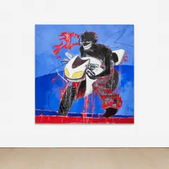 Logan Sylve, Untitled, 2023, acrylic on canvas