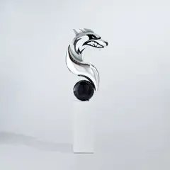 Adam Parker Smith, Achilles, 2019, resin, fiberglass, urethane, steel and wood plinth