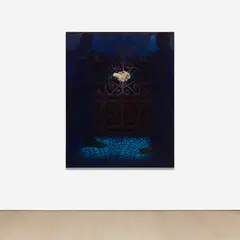 Bendt Eyckermans, De verzoening, 2019, oil, ink and acrylic on linen