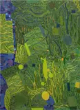 Lynne Mapp Drexler, Seasonal Green, 1969, oil on canvas