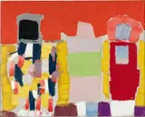 Nicolas de Staël, Personnages au bord de la mer, 1952, oil on canvas