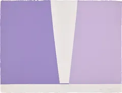 Anne Truitt, 6 Sept '87 No.3, 1987, acrylic and graphite on paper