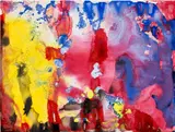 Gerhard Richter, Untitled (20 OKT. 92), watercolor on paper
