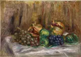 Pierre-Auguste Renoir, Nature morte aux raisins, figues et grenades